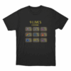 Alleycvt 9 Lives Cvtscape Unisex T Shirt Black