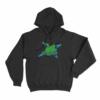 Alleycvt Space Cat Unisex Hoodie Black
