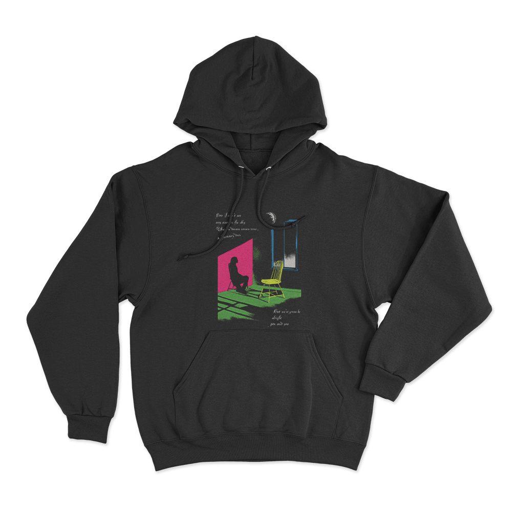 Chair Unisex Hoodie Black Chair Unisex Hoodie Black