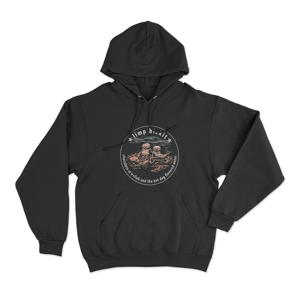 Chocolate Starfish And The Hot Dog Flavored Water Unisex Hoodie Black Chocolate Starfish And The Hot Dog Flavored Water Unisex Hoodie Black
