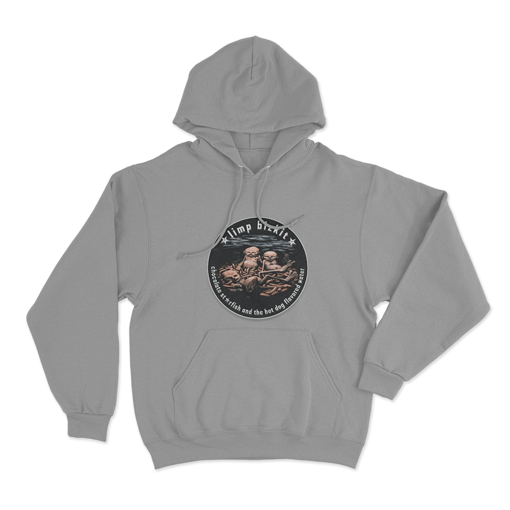 Chocolate Starfish And The Hot Dog Flavored Water Unisex Hoodie Grey Chocolate Starfish And The Hot Dog Flavored Water Unisex Hoodie Grey