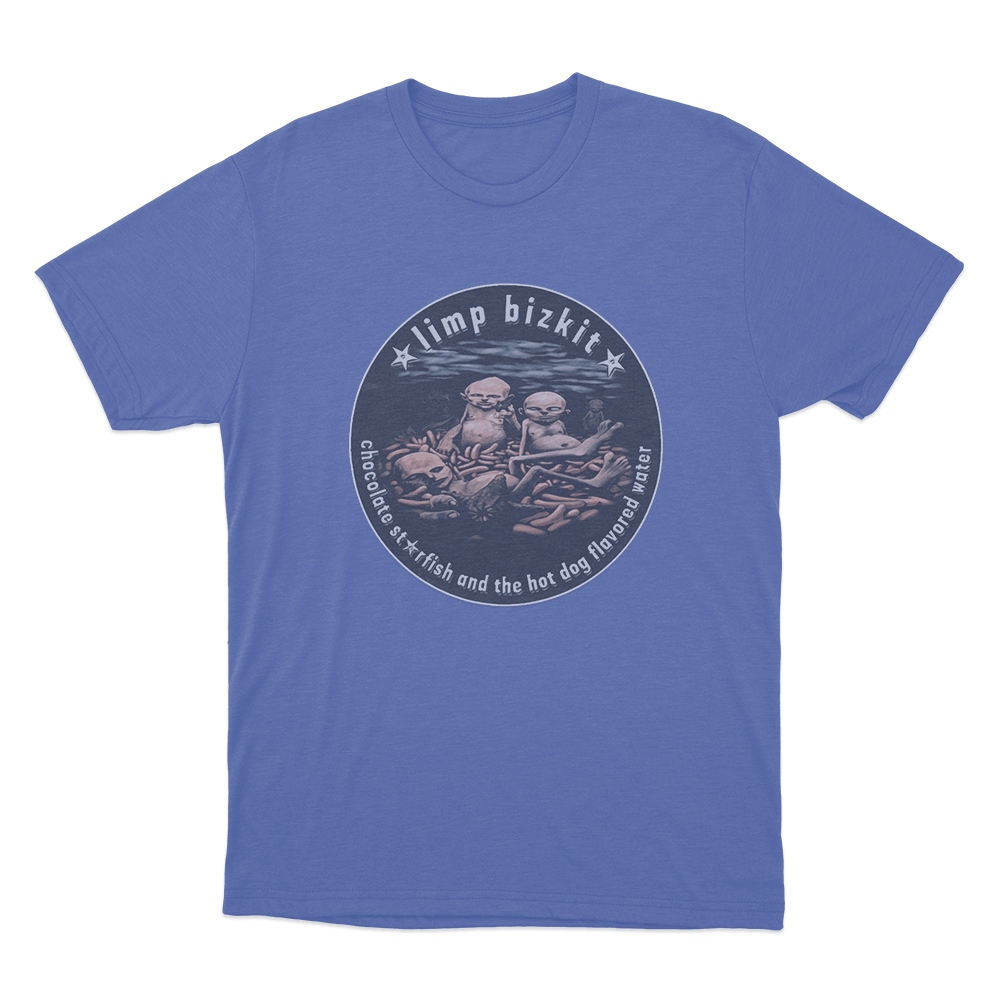 Chocolate Starfish And The Hot Dog Flavored Water Unisex T Shirt Blue Chocolate Starfish And The Hot Dog Flavored Water Unisex T Shirt Blue