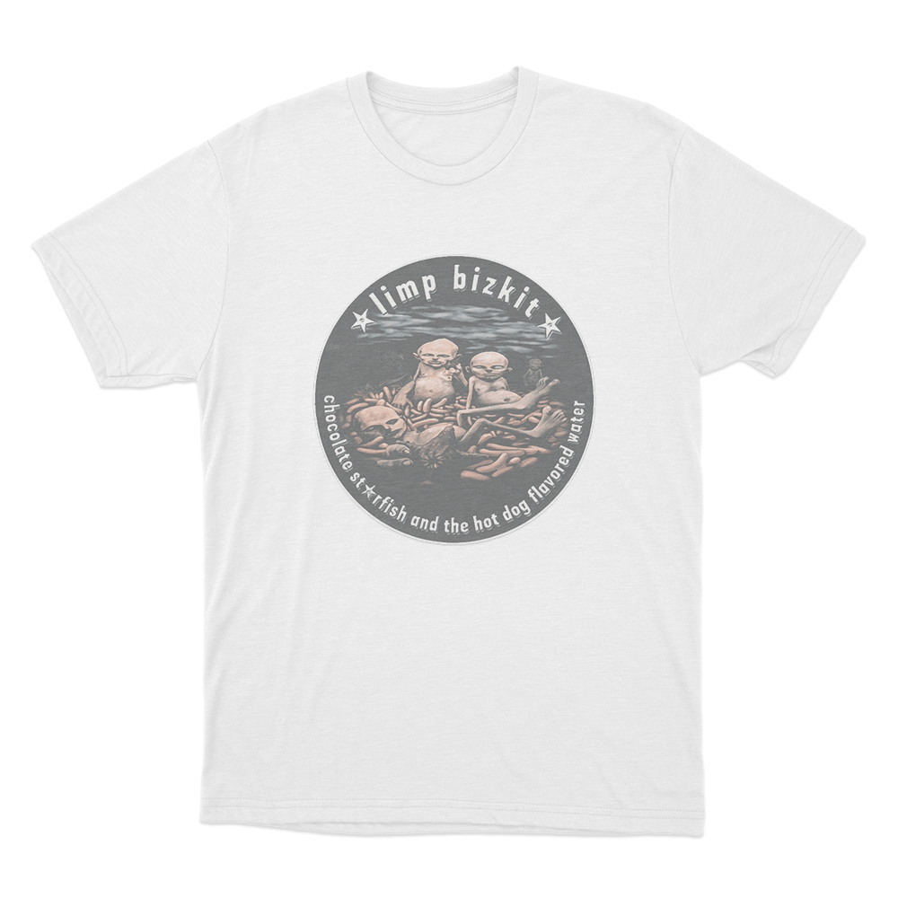 Chocolate Starfish And The Hot Dog Flavored Water Unisex T Shirt White Chocolate Starfish And The Hot Dog Flavored Water Unisex T Shirt White