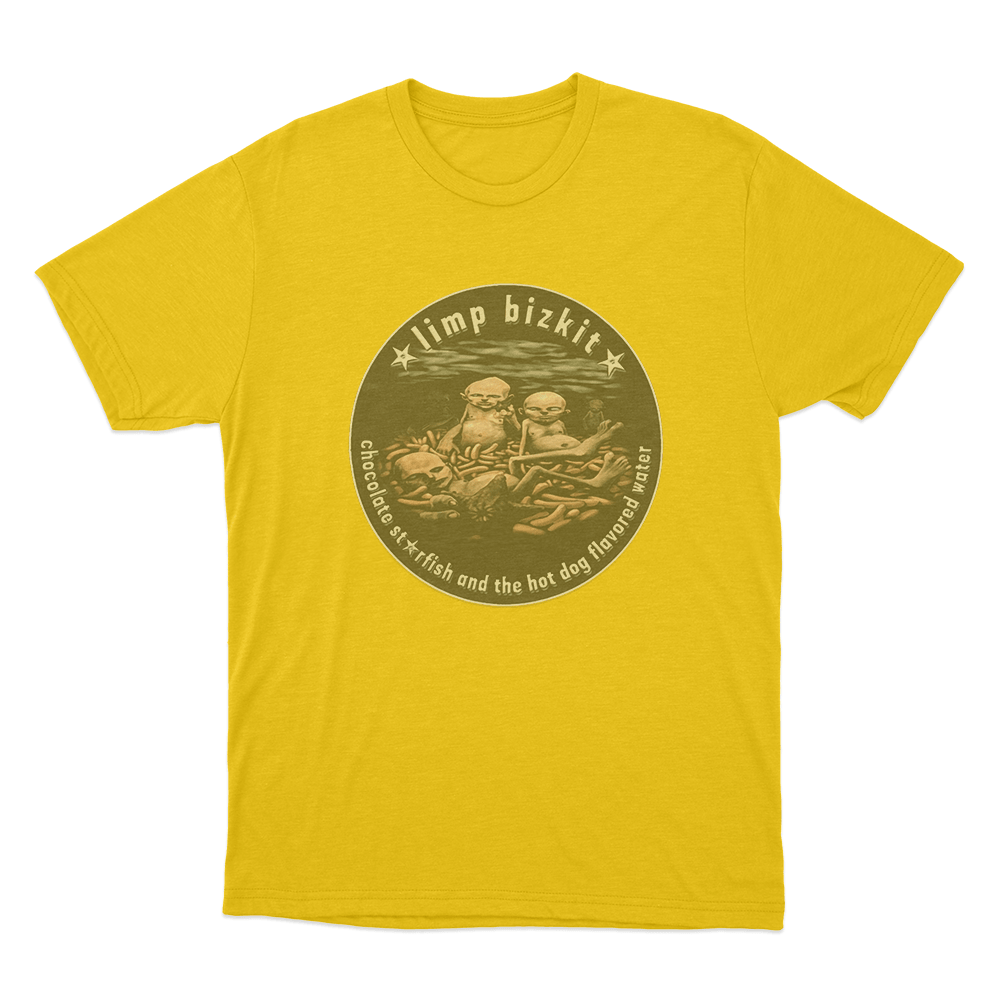 Chocolate Starfish And The Hot Dog Flavored Water Unisex T Shirt Yellow Chocolate Starfish And The Hot Dog Flavored Water Unisex T Shirt Yellow