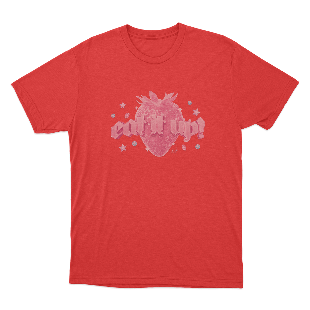 Eat It Up Unisex T Shirt Red Eat It Up Unisex T Shirt Red