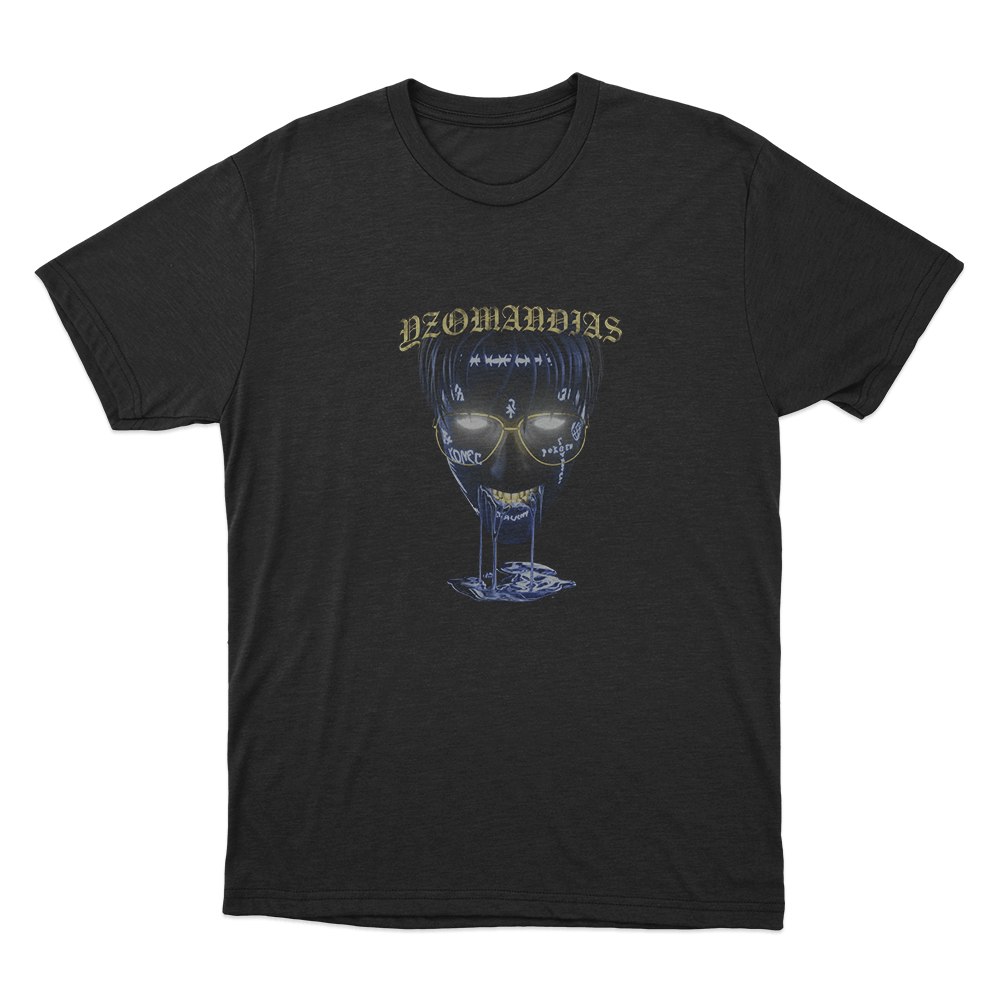 Glowing Yzomandias Skull Unisex T Shirt Black Glowing Yzomandias Skull Unisex T Shirt Black
