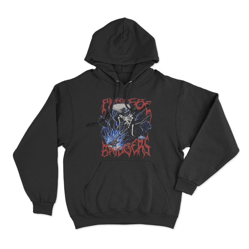 Guitar Smash Unisex Hoodie Black Guitar Smash Unisex Hoodie Black