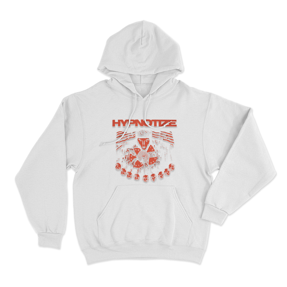 Hypnotize Unisex Hoodie White Hypnotize Unisex Hoodie White