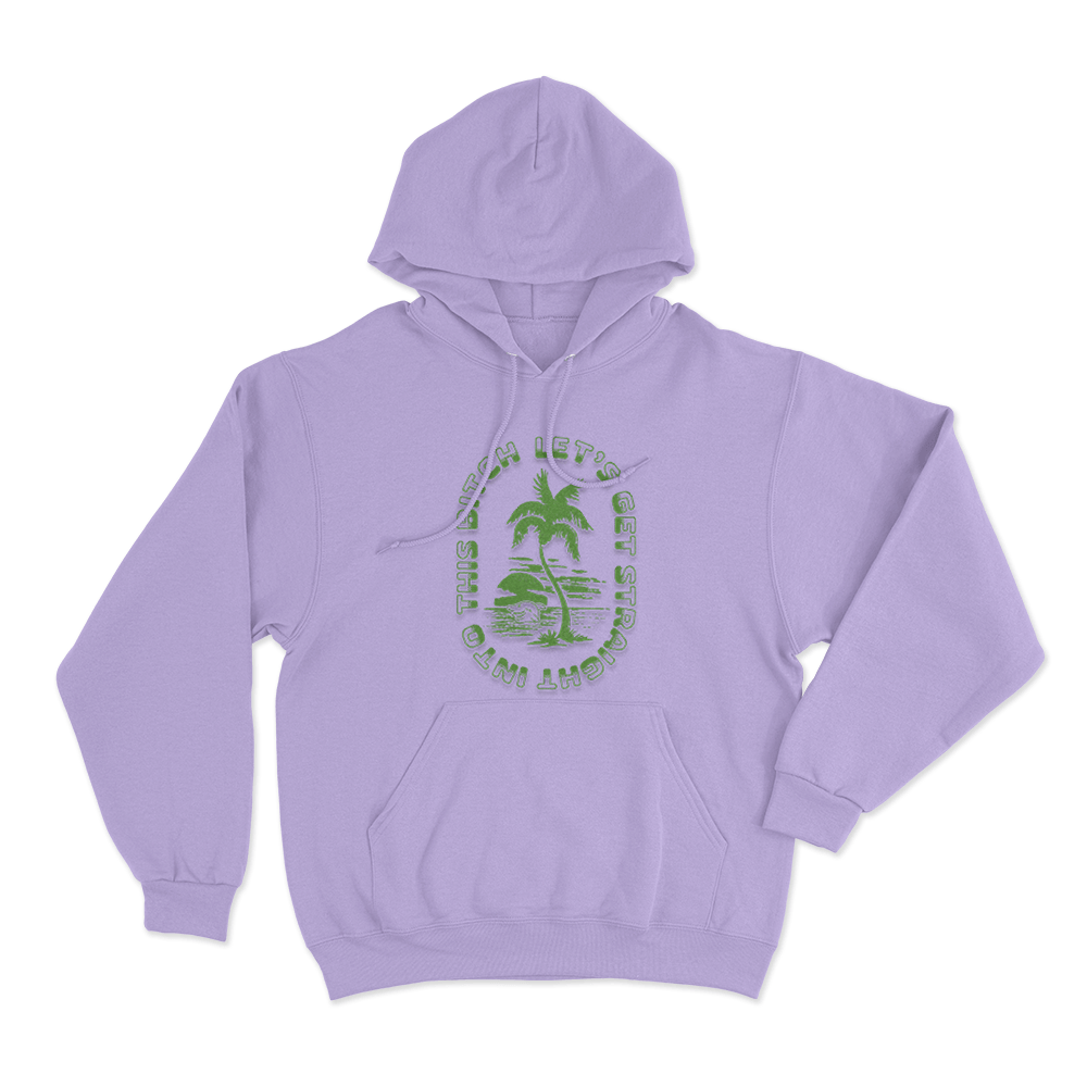 Let's Get Straight Unisex Hoodie Purple Lets Get Straight Unisex Hoodie Purple