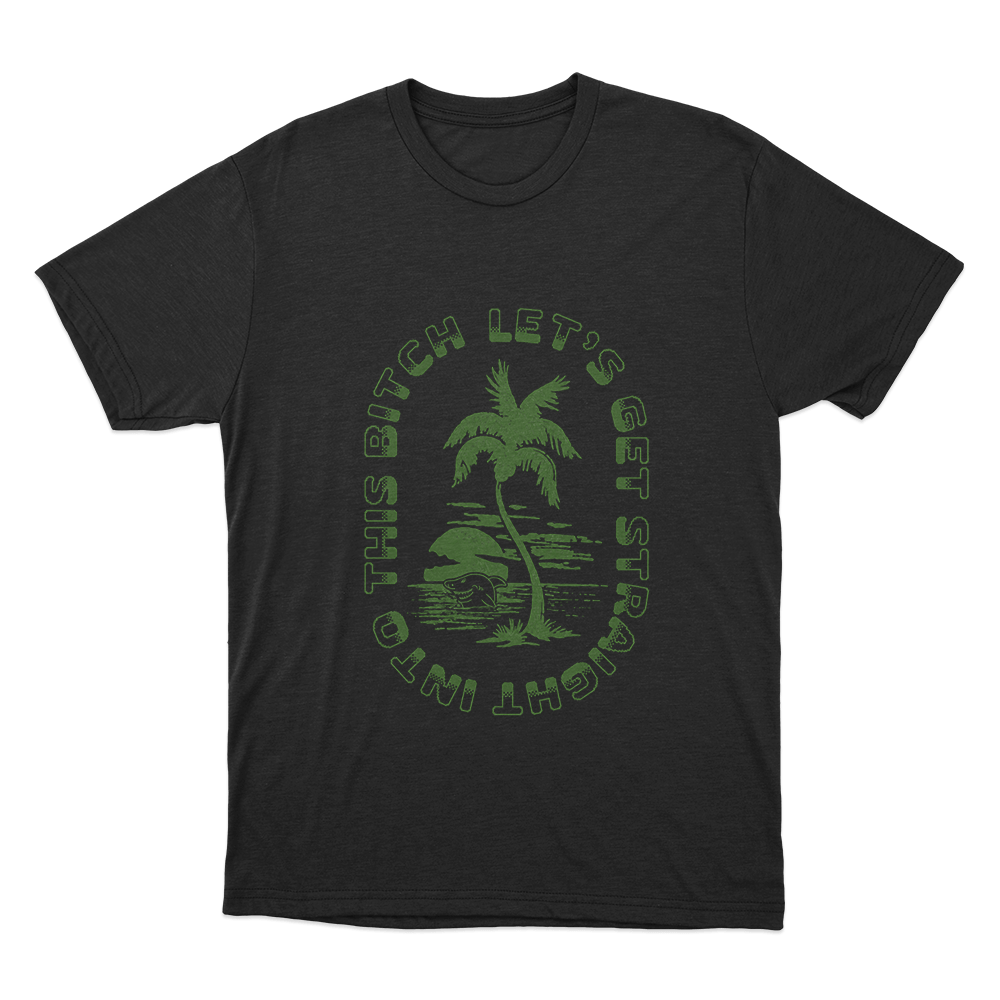 Let's Get Straight Unisex T Shirt Black Lets Get Straight Unisex T Shirt Black
