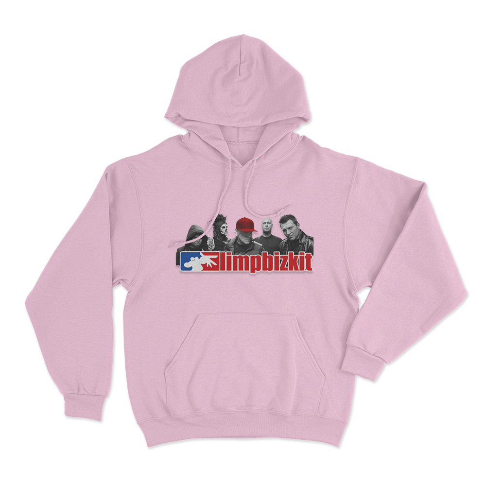 Limp Bizkit Band Members Unisex Hoodie Pink Limp Bizkit Band Members Unisex Hoodie Pink