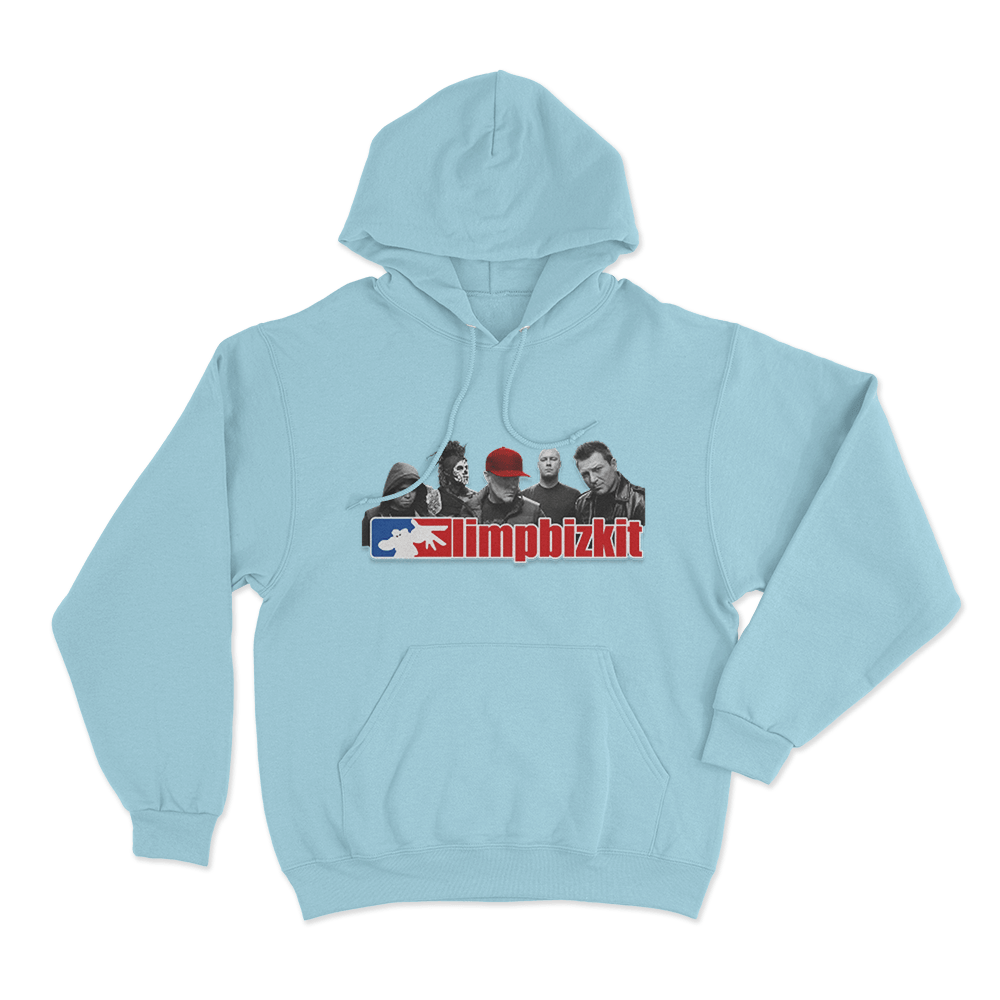 Limp Bizkit Band Members Unisex Hoodie Sky Blue Limp Bizkit Band Members Unisex Hoodie Sky Blue