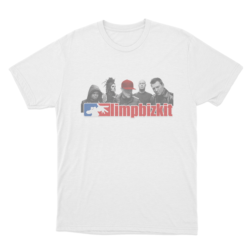 Limp Bizkit Band Members Unisex T Shirt White Limp Bizkit Band Members Unisex T Shirt White