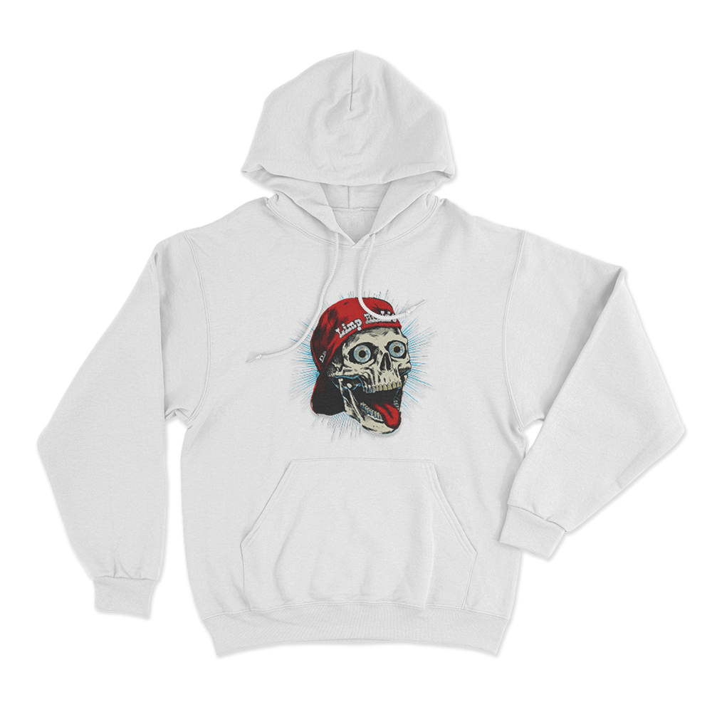 Limp Bizkit Essential Unisex Hoodie White Limp Bizkit Essential Unisex Hoodie White