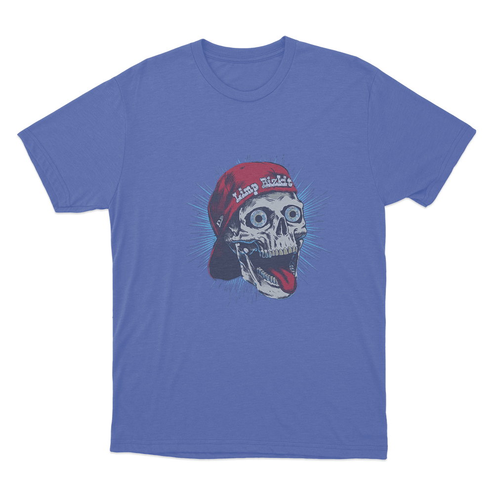 Limp Bizkit Essential Unisex T Shirt Blue Limp Bizkit Essential Unisex T Shirt Blue