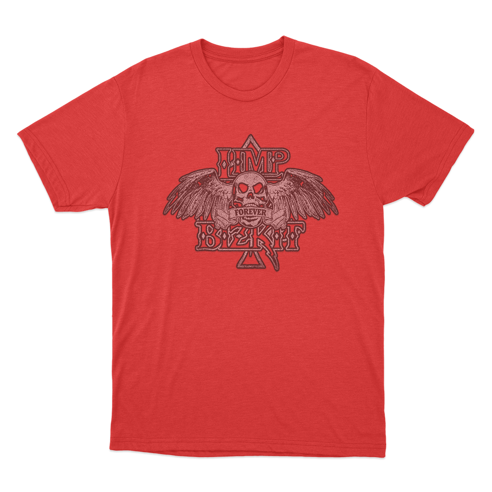 Limp Bizkit Forever Unisex T Shirt Red Limp Bizkit Forever Unisex T Shirt Red