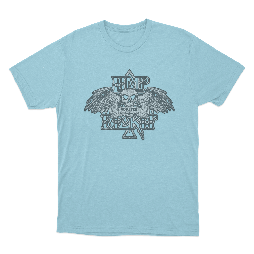 Limp Bizkit Forever Unisex T Shirt Sky Blue Limp Bizkit Forever Unisex T Shirt Sky Blue