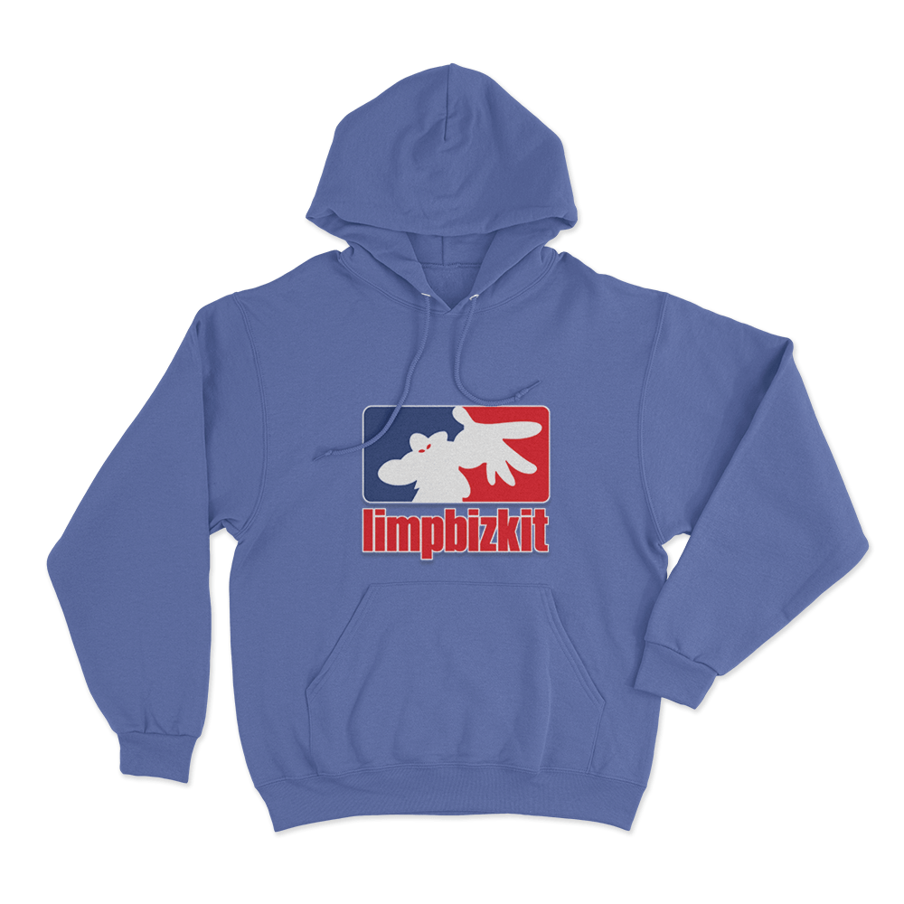 Limp Bizkit Logo Unisex Hoodie Blue Limp Bizkit Logo Unisex Hoodie Blue