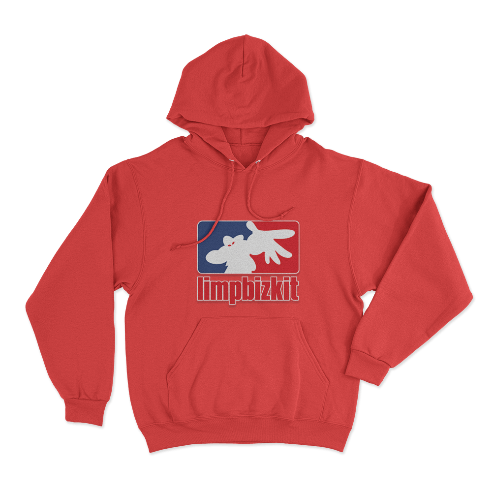 Limp Bizkit Logo Unisex Hoodie Red Limp Bizkit Logo Unisex Hoodie Red
