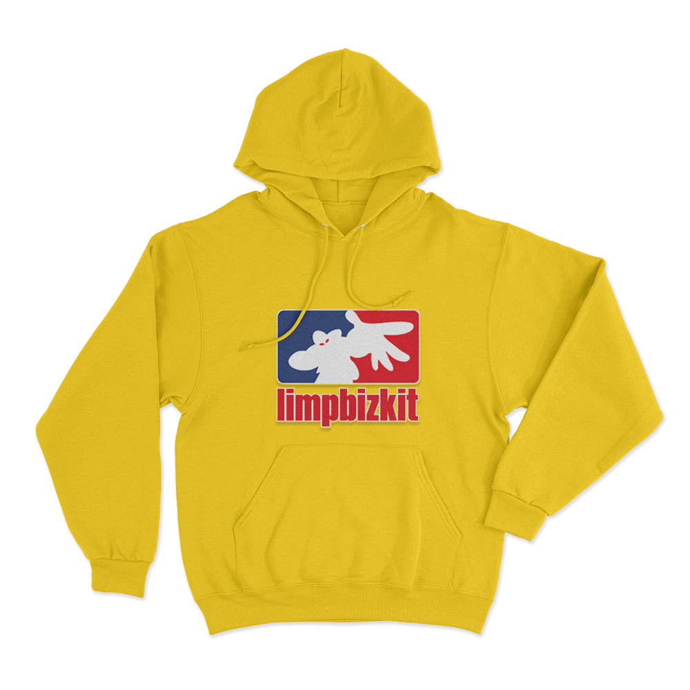 Limp Bizkit Logo Unisex Hoodie Yellow Limp Bizkit Logo Unisex Hoodie Yellow