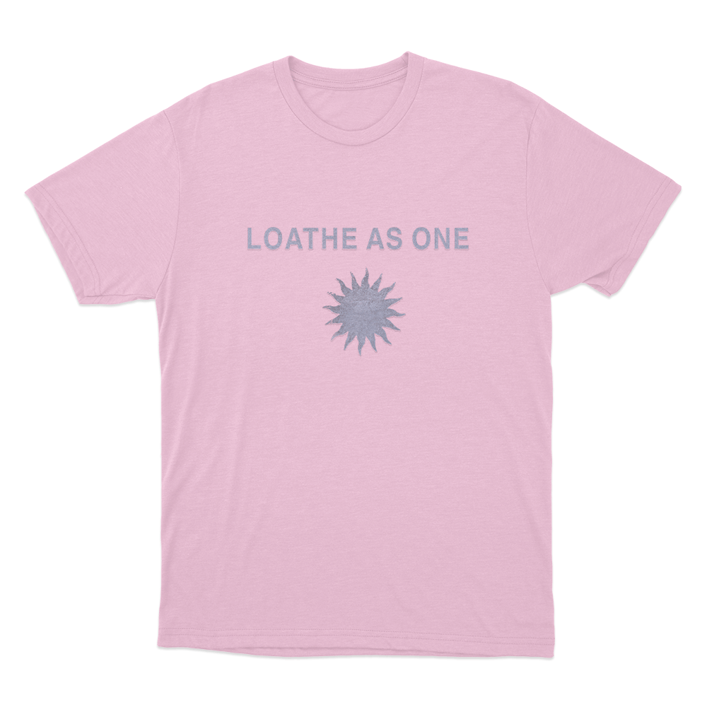 Loathe As One Sun Unisex T Shirt Pink Loathe As One Sun Unisex T Shirt Pink