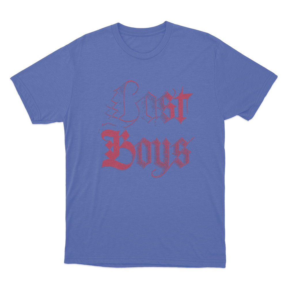 Lost Boys Unisex T Shirt Blue Lost Boys Unisex T Shirt Blue