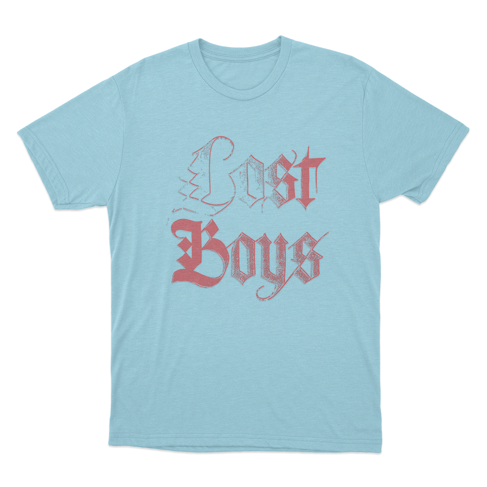 Lost Boys Unisex T Shirt Sky Blue Lost Boys Unisex T Shirt Sky Blue