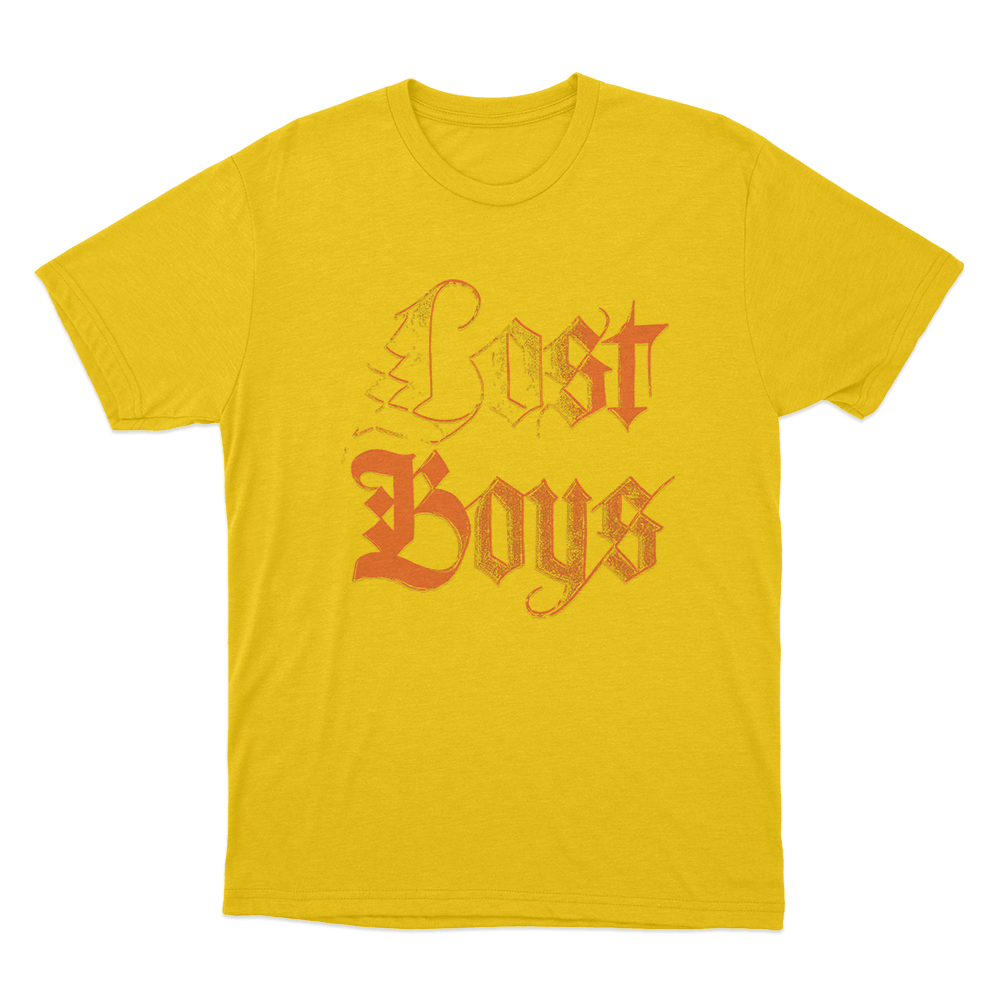 Lost Boys Unisex T Shirt Yellow Lost Boys Unisex T Shirt Yellow