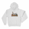 Mashtag Brady Hello Doggy Unisex Hoodie White