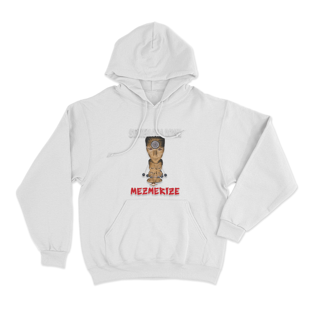 Mezmerize Unisex Hoodie White Mezmerize Unisex Hoodie White