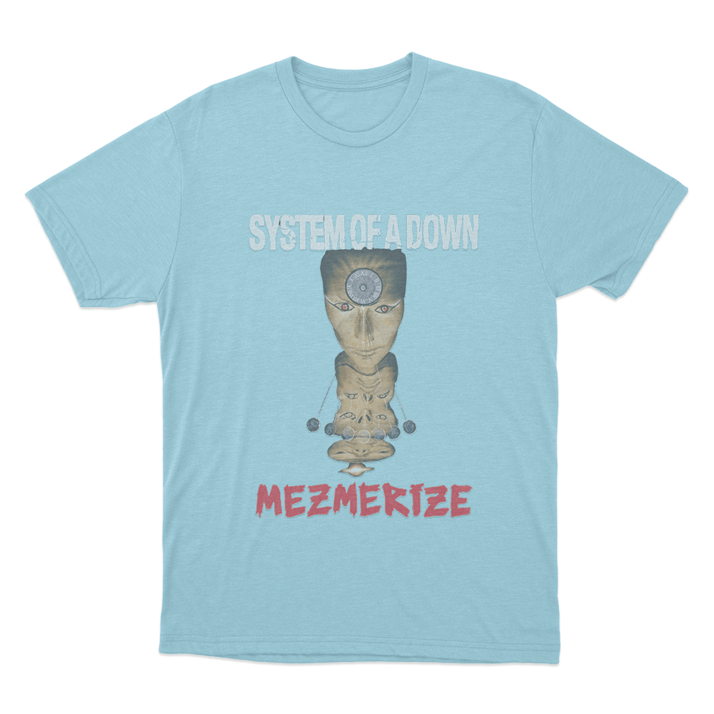 Mezmerize Unisex T Shirt Sky Blue Mezmerize Unisex T Shirt Sky Blue
