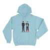 Nakamura And Hirose Acrylic Stand Unisex Hoodie Sky Blue