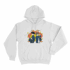 Nakamura Hirose School Days Unisex Hoodie White