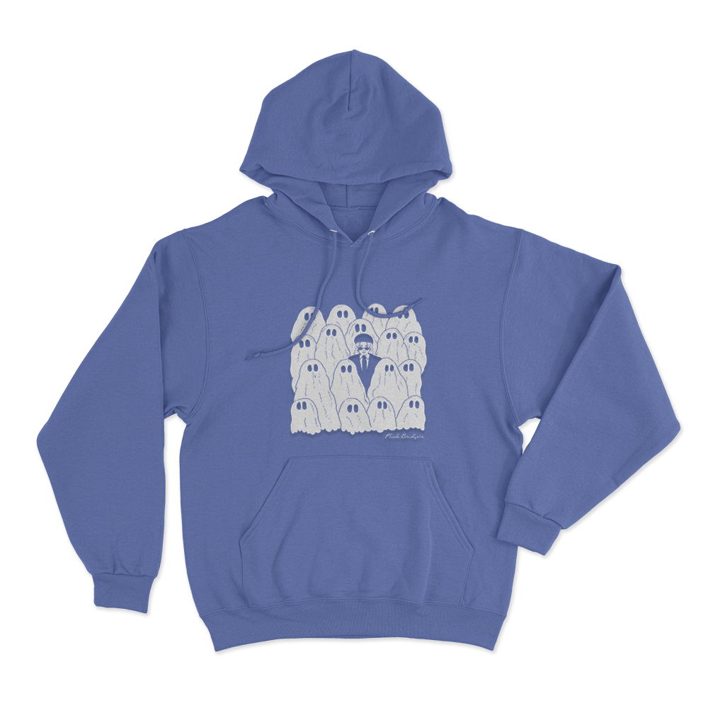 Phoebe Bridgers Ghost Unisex Hoodie Blue Phoebe Bridgers Ghost Unisex Hoodie Blue
