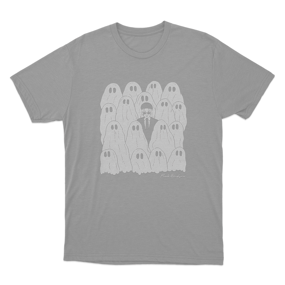 Phoebe Bridgers Ghost Unisex T Shirt Grey Phoebe Bridgers Ghost Unisex T Shirt Grey 1
