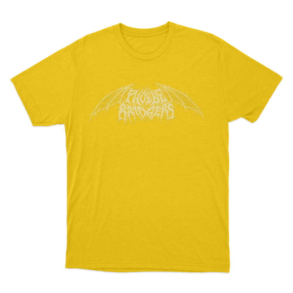 Phoebe Bridgers Metal Logo Unisex T Shirt Yellow Phoebe Bridgers Metal Logo Unisex T Shirt Yellow