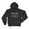 Photo Collage Unisex Hoodie Black