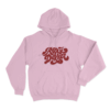 Roxy Dekker Script Logo Unisex Hoodie Pink