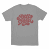 Roxy Dekker Script Logo Unisex T Shirt Grey