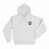 SHM Crest Unisex Hoodie White
