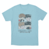 Shy Nakamura Chibi Moments Unisex T Shirt Sky Blue