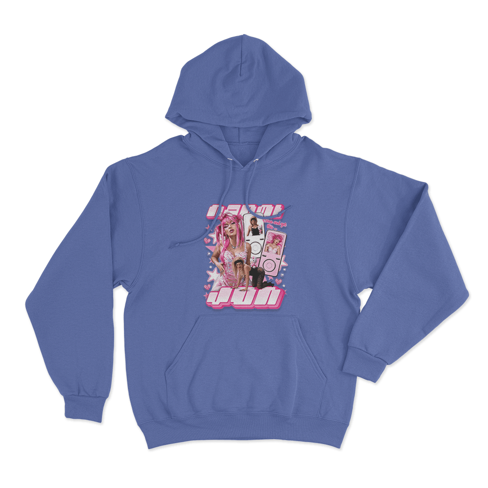 Strawberry Tour 2026 Unisex Hoodie Blue Strawberry Tour 2026 Unisex Hoodie Blue