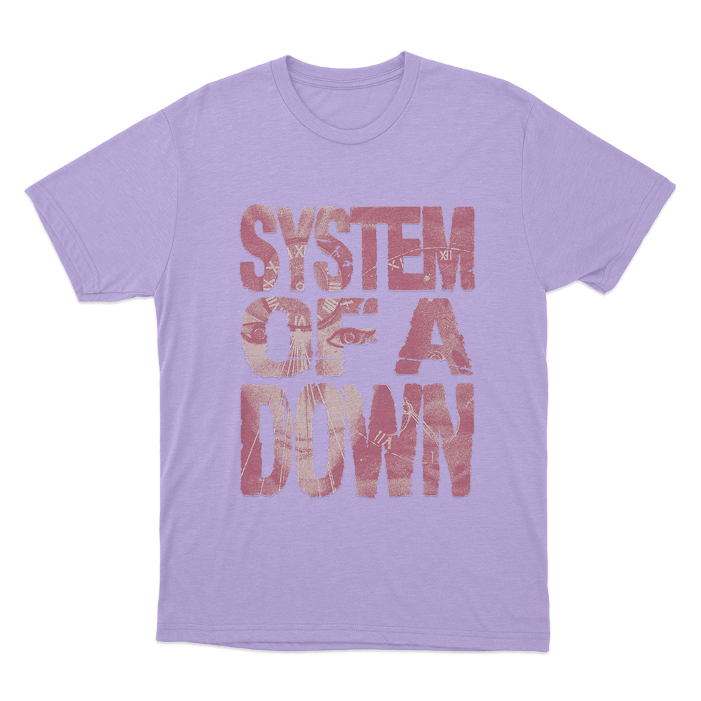 System Of A Down Unisex T Shirt Purple System Of A Down Unisex T Shirt Purple