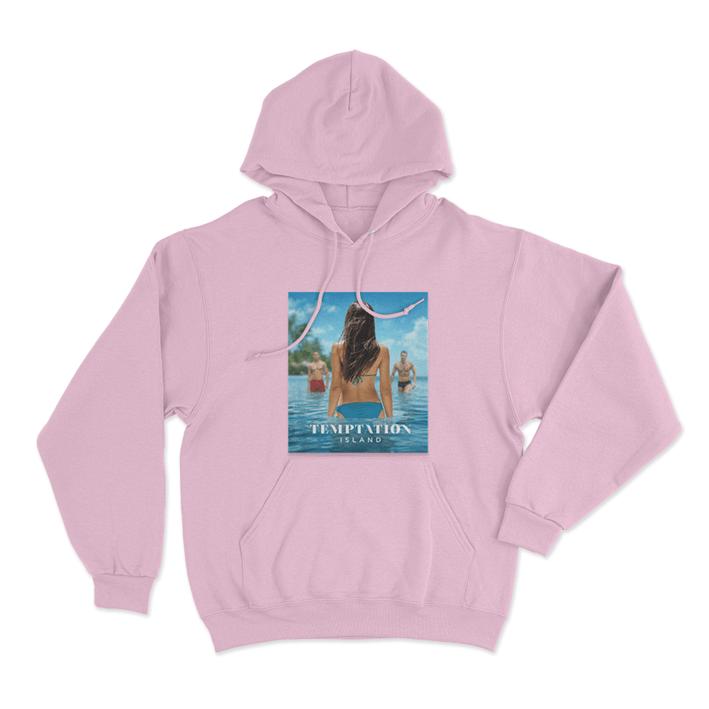 Temptation Island Beach Choice Unisex Hoodie Pink Temptation Island Beach Choice Unisex Hoodie Pink