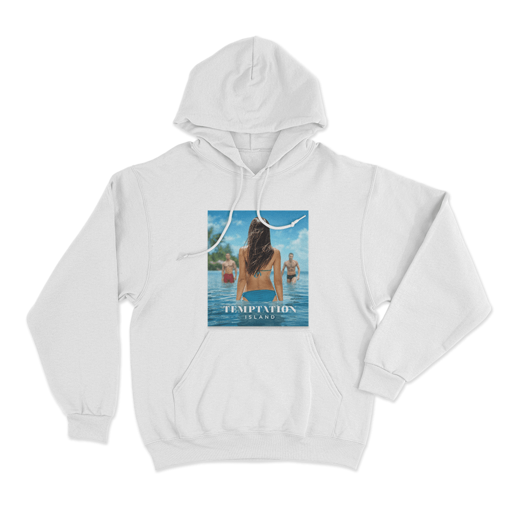 Temptation Island Beach Choice Unisex Hoodie White Temptation Island Beach Choice Unisex Hoodie White