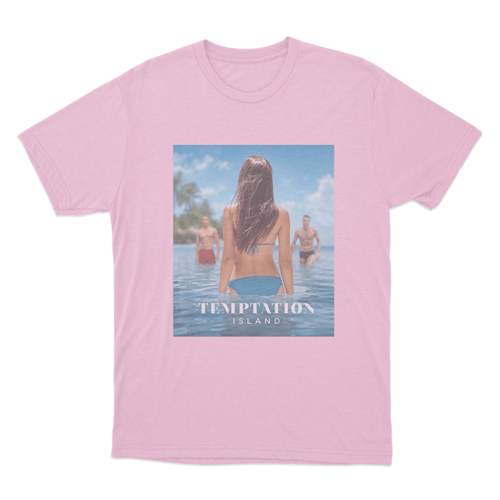 Temptation Island Beach Choice Unisex T Shirt Pink Temptation Island Beach Choice Unisex T Shirt Pink