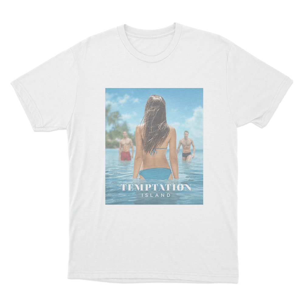 Temptation Island Beach Choice Unisex T Shirt White Temptation Island Beach Choice Unisex T Shirt White