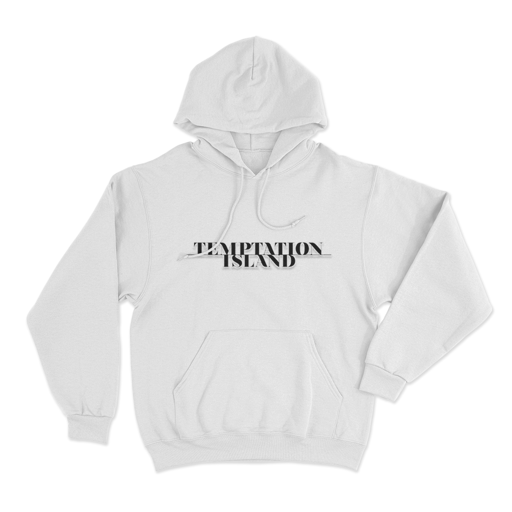 Temptation Island Logo Unisex Hoodie White Temptation Island Logo Unisex Hoodie White
