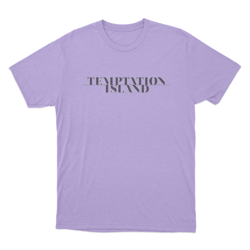 Temptation Island Logo Unisex T Shirt Purple Temptation Island Logo Unisex T Shirt Purple