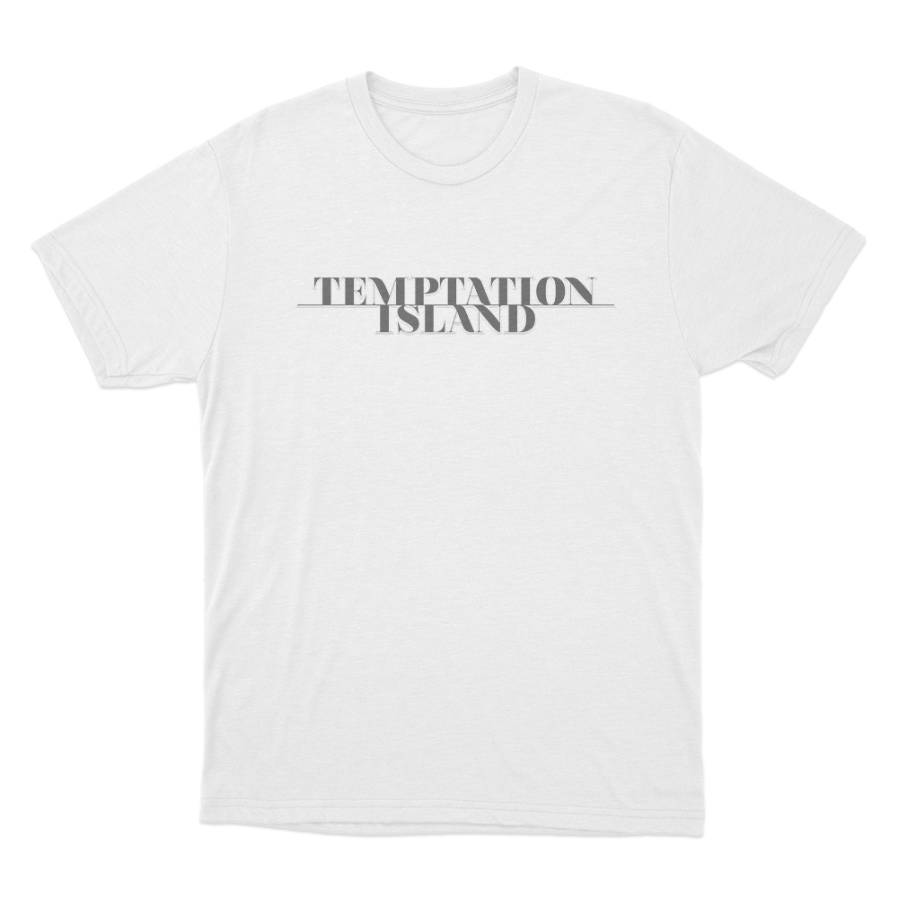 Temptation Island Logo Unisex T Shirt White Temptation Island Logo Unisex T Shirt White